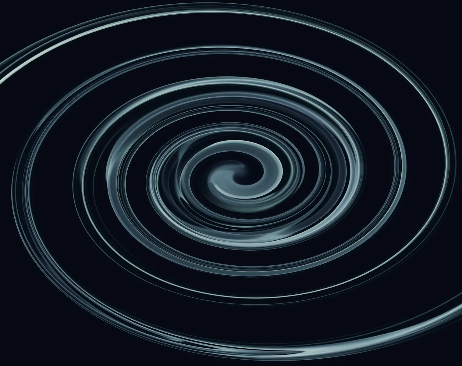 a black and white photo of a circular object